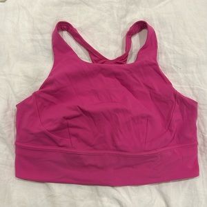 Hot Pink Wundertain Lululemon Bra